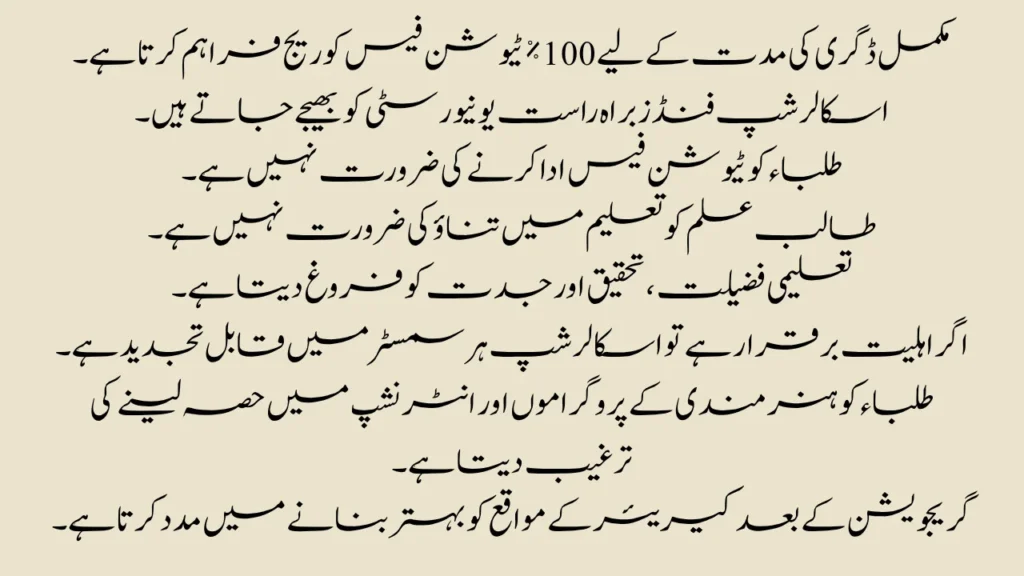 Only 16 Days Remaining for Honhaar Scholarship Phase 3 Application