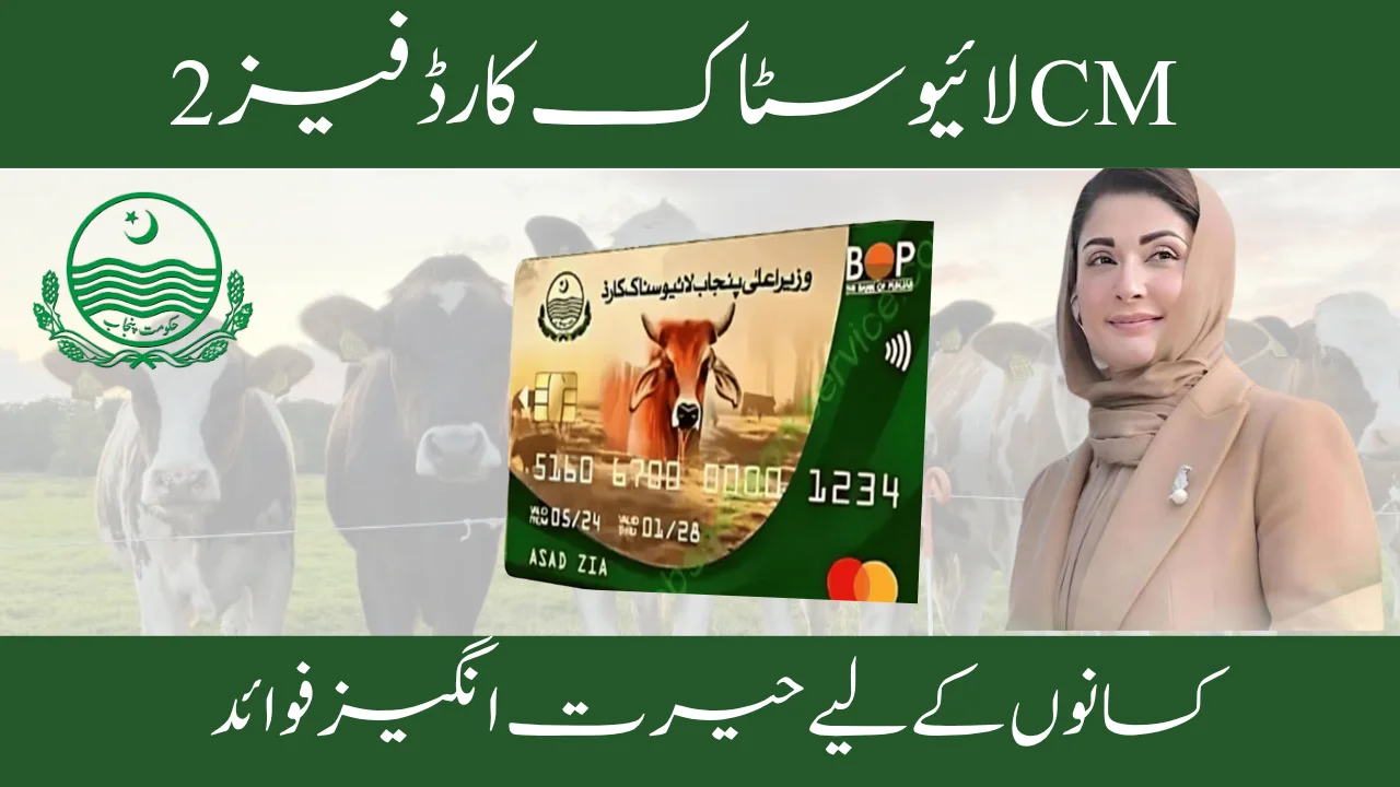 CM Phase 2 Livestock Card 2025 Farming with Amazing Benefits for Farmers