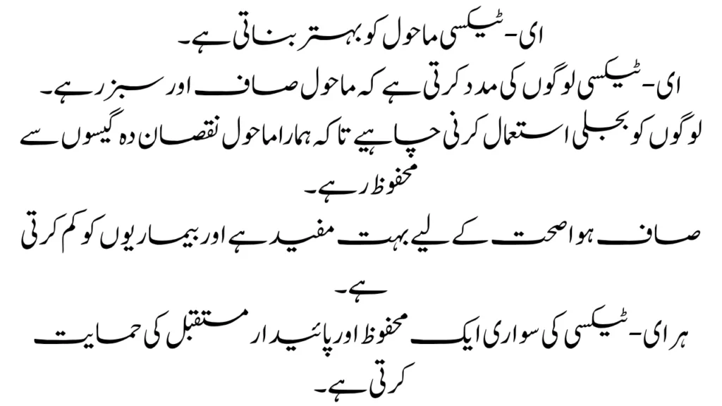 E-Taxi 2025 Leading the Way to a Cleaner, Smarter Future