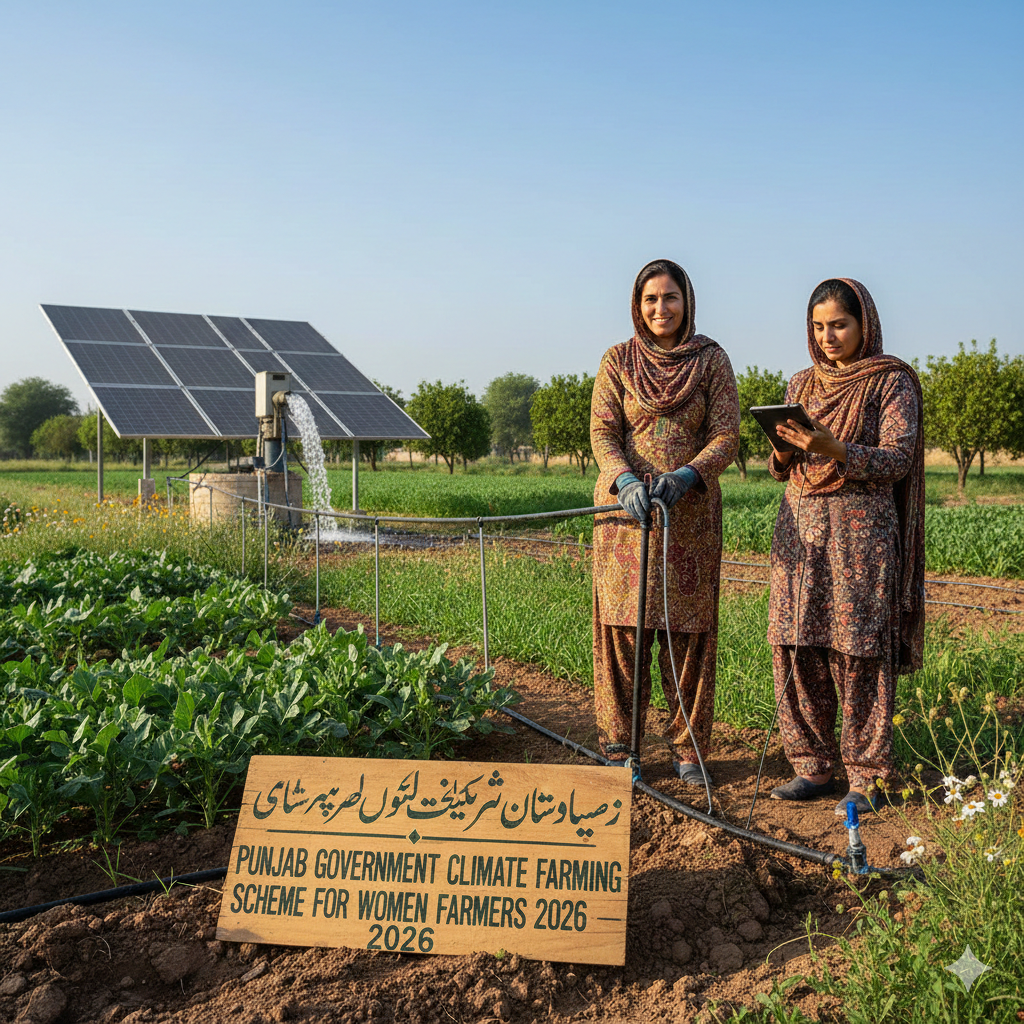 Punjab Govt Climate Farming Scheme for Women Farmers 2026 - Apply online
1