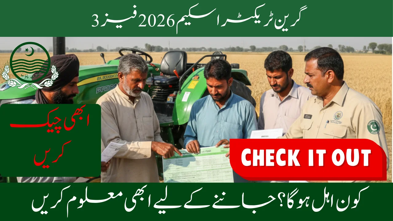 Green Tractor Scheme 2026 Phase 3 - Who will be Eligible