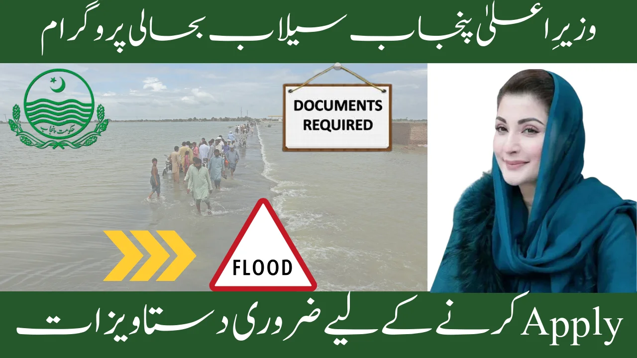 Required Documents to Apply for Wazir-e-Aala Punjab Sailab Bahali Program 2025
